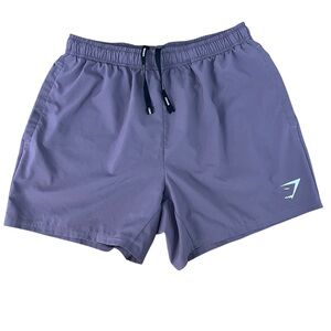 Gymshark Women’s Deep Purple Stretch Band Athletic Shorts M